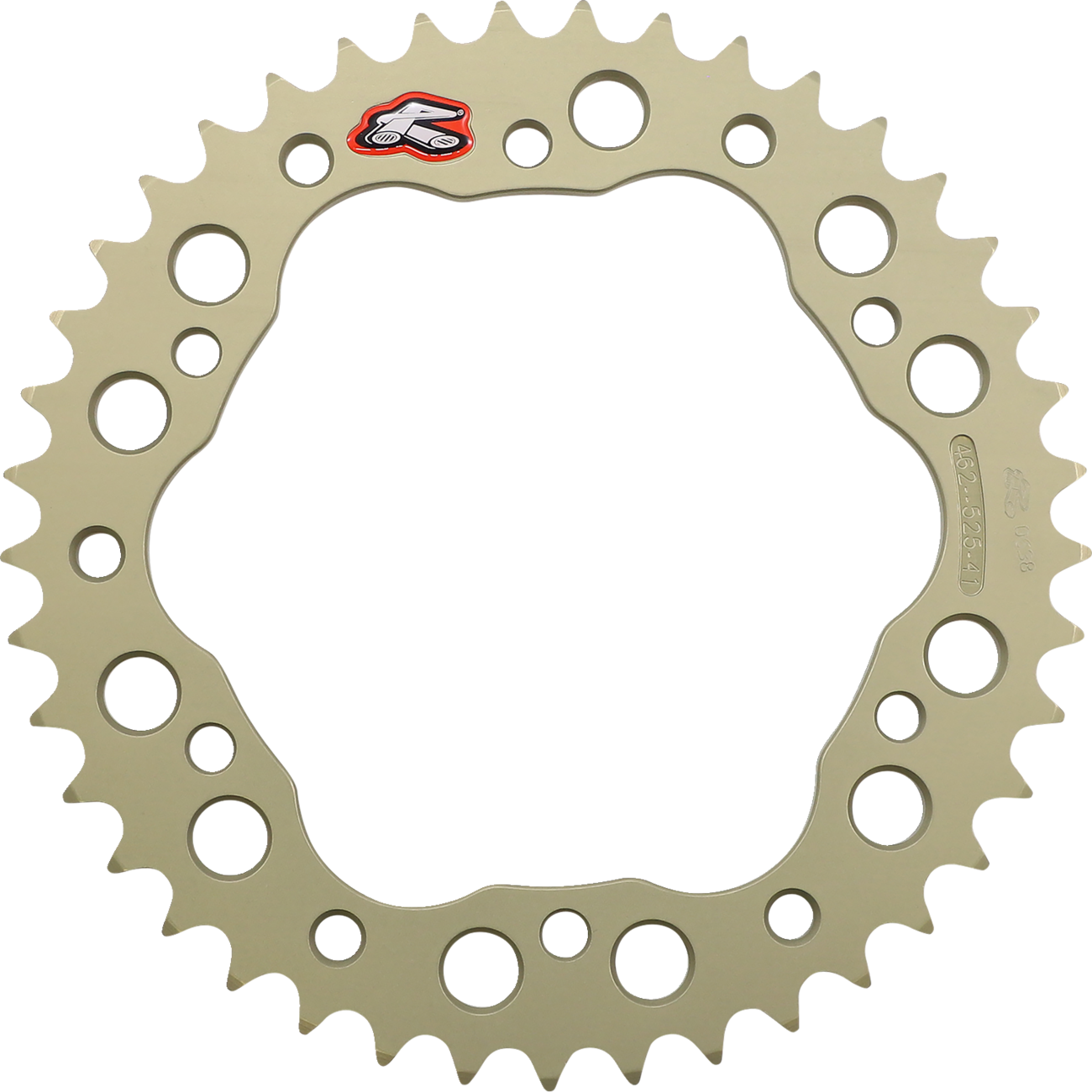 Renthal Rear Sprocket - Aluminum - 43 Tooth - Ducati 462--520-43P-HA