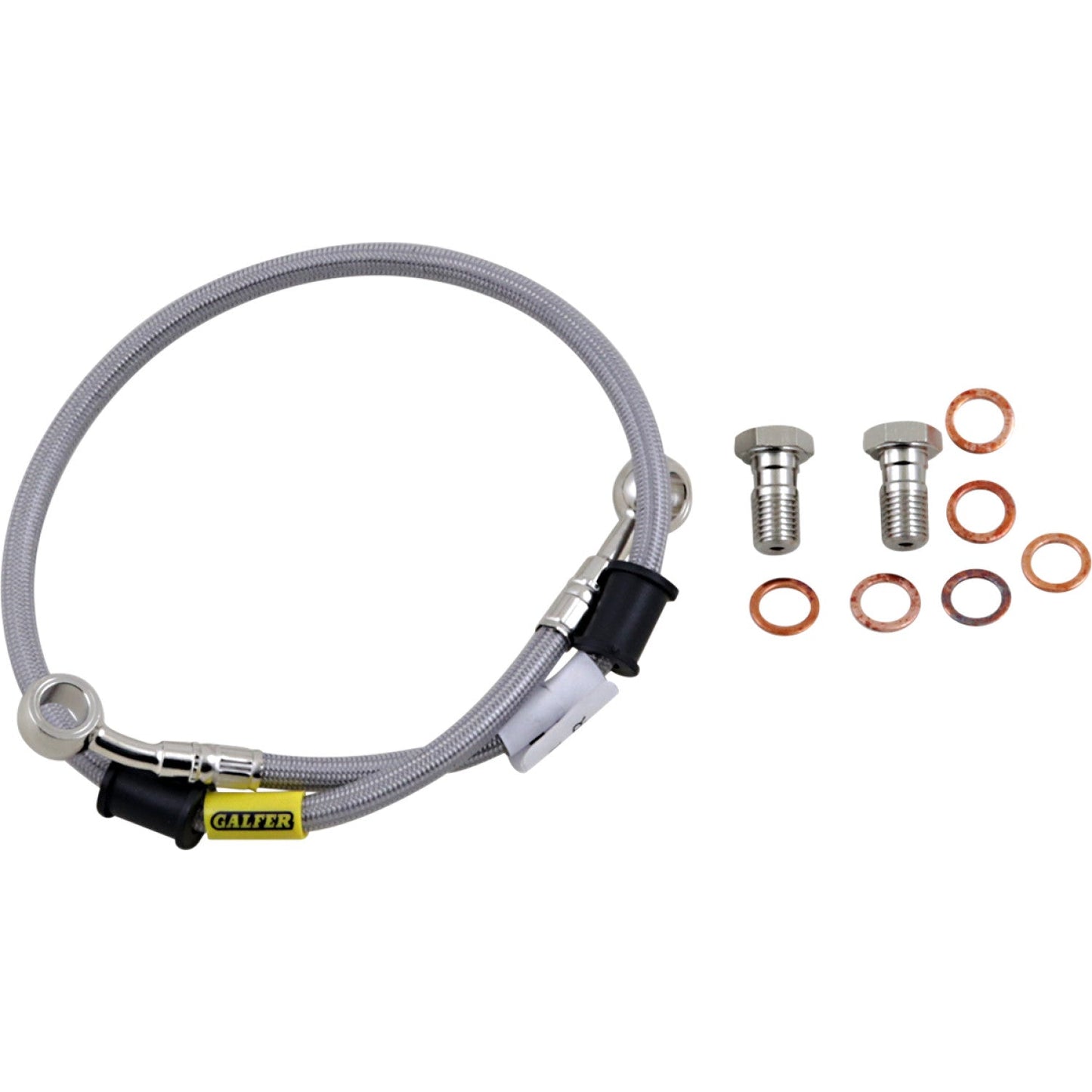Galfer Brake Line - Stainless Steel FK003D890R | Brake Lines Hoses Stainless Steel