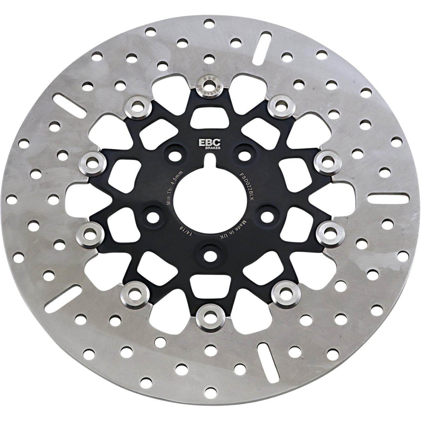 EBC Brake Rotor - Black Carrier FSD022BLK | Brake Rotors   Street
