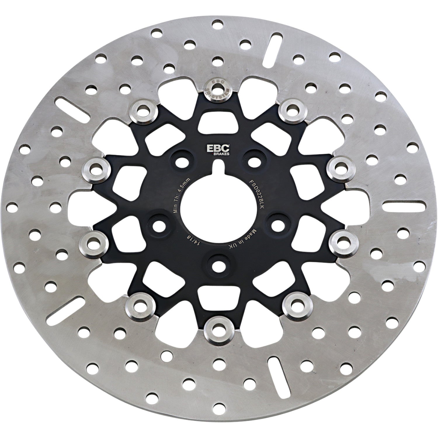 EBC Brake Rotor - Black Carrier FSD022BLK | Brake Rotors   Street