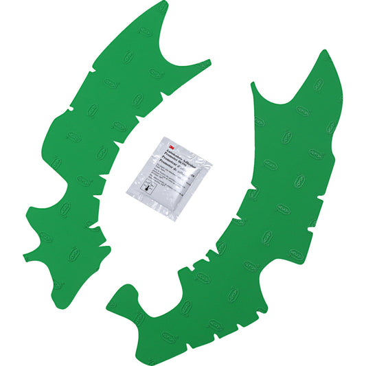 Athena Frame Pads - KX450F - Green M7343V | Frame Protectors