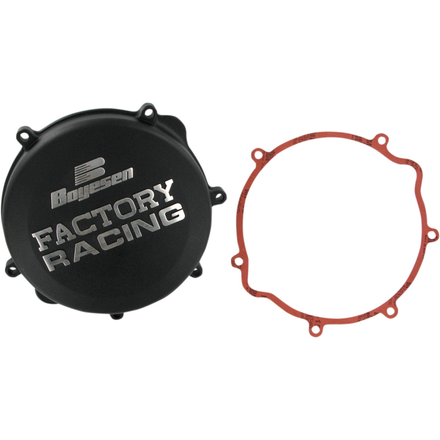 BOYESEN Clutch Cover - Black - Suzuki CC22B