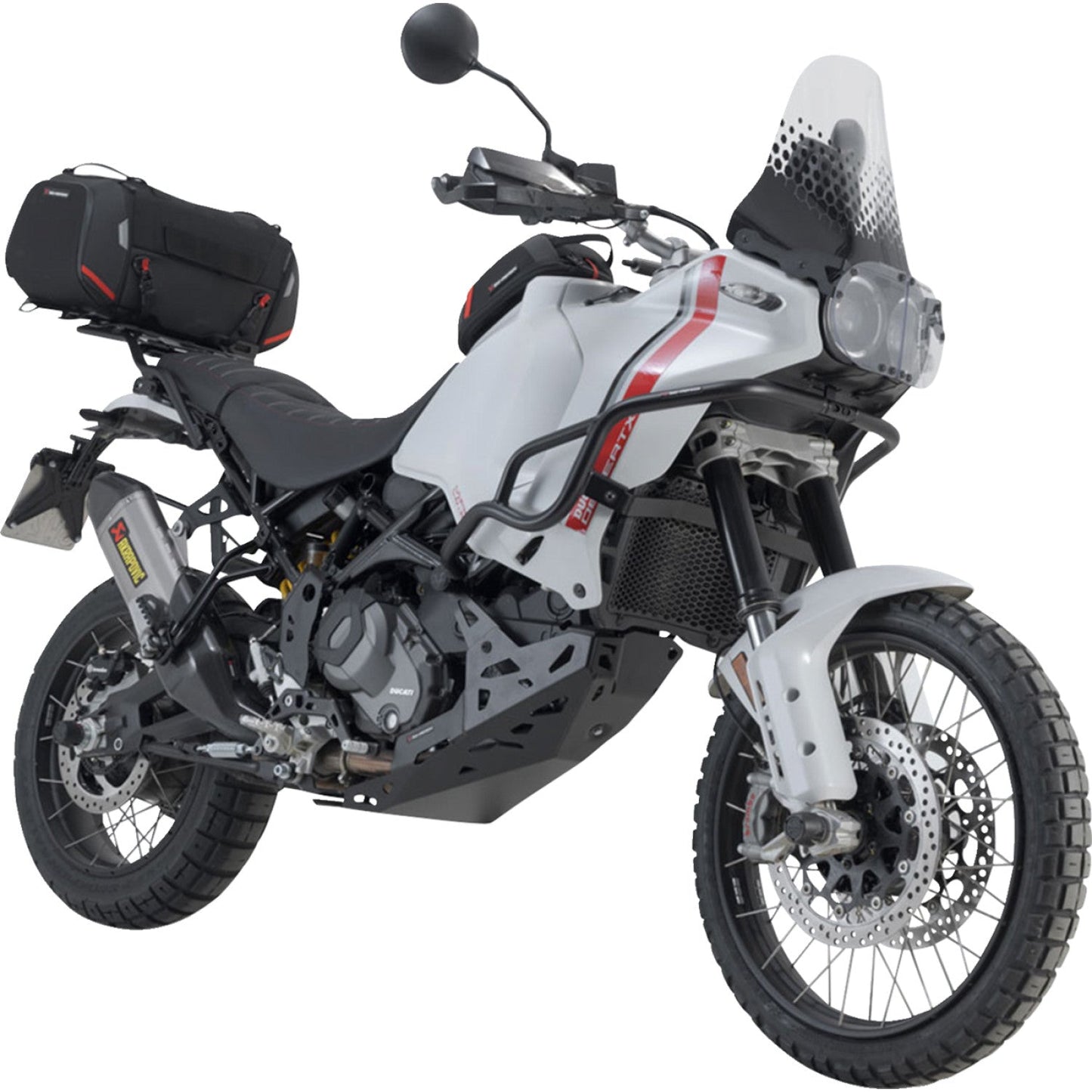 SW-Motech Rackpack Tail Bag System - Black - Ducati DesertX '22-'24 GPT.22.995.30000 | Luggage Group
