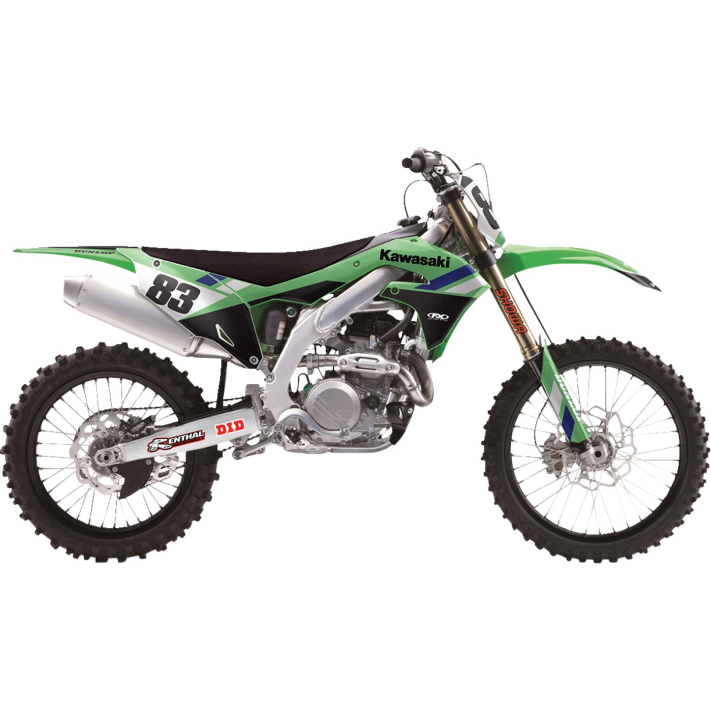 FACTORY EFFEX EVO 20 Graphic Kit - Kawasaki - KX 80/100 27-02108