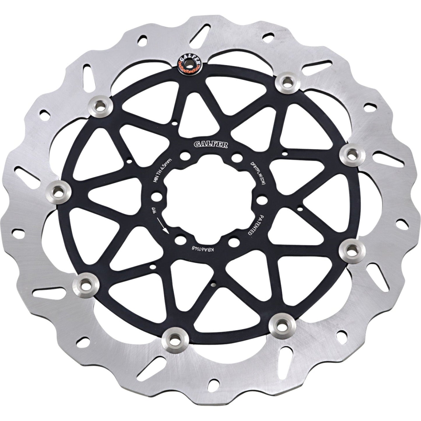 Galfer Front Rotor DF817CWI | Brake Rotors   Street