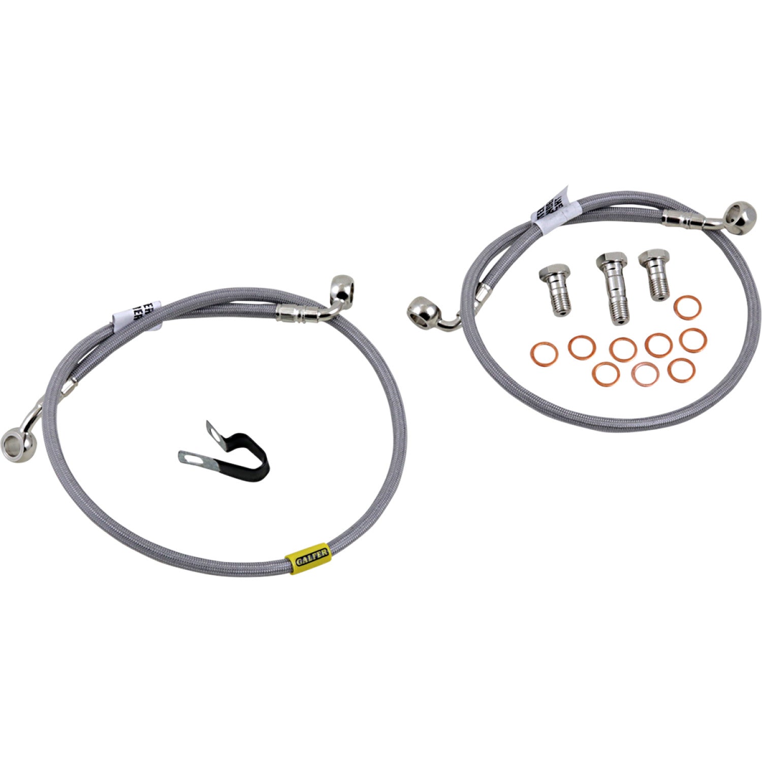 Galfer Brake Line - Stainless Steel FK003D656-2 | Brake Lines Hoses Stainless Steel