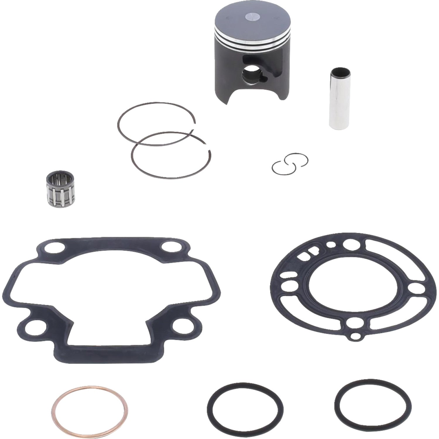 Athena Piston Kit with Gaskets - 44.45 mm - Kawasaki P4C0445008001A | Engine Rebuild Kits