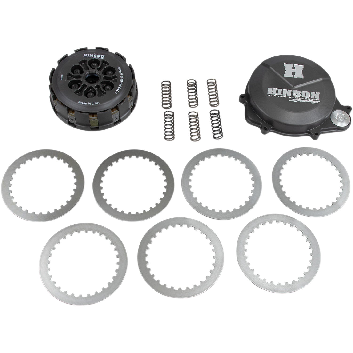 HINSON RACING Clutch Kit - 8 Plate - with Cushion HC889-1703 by Hinson Racing Clutch Assemblies