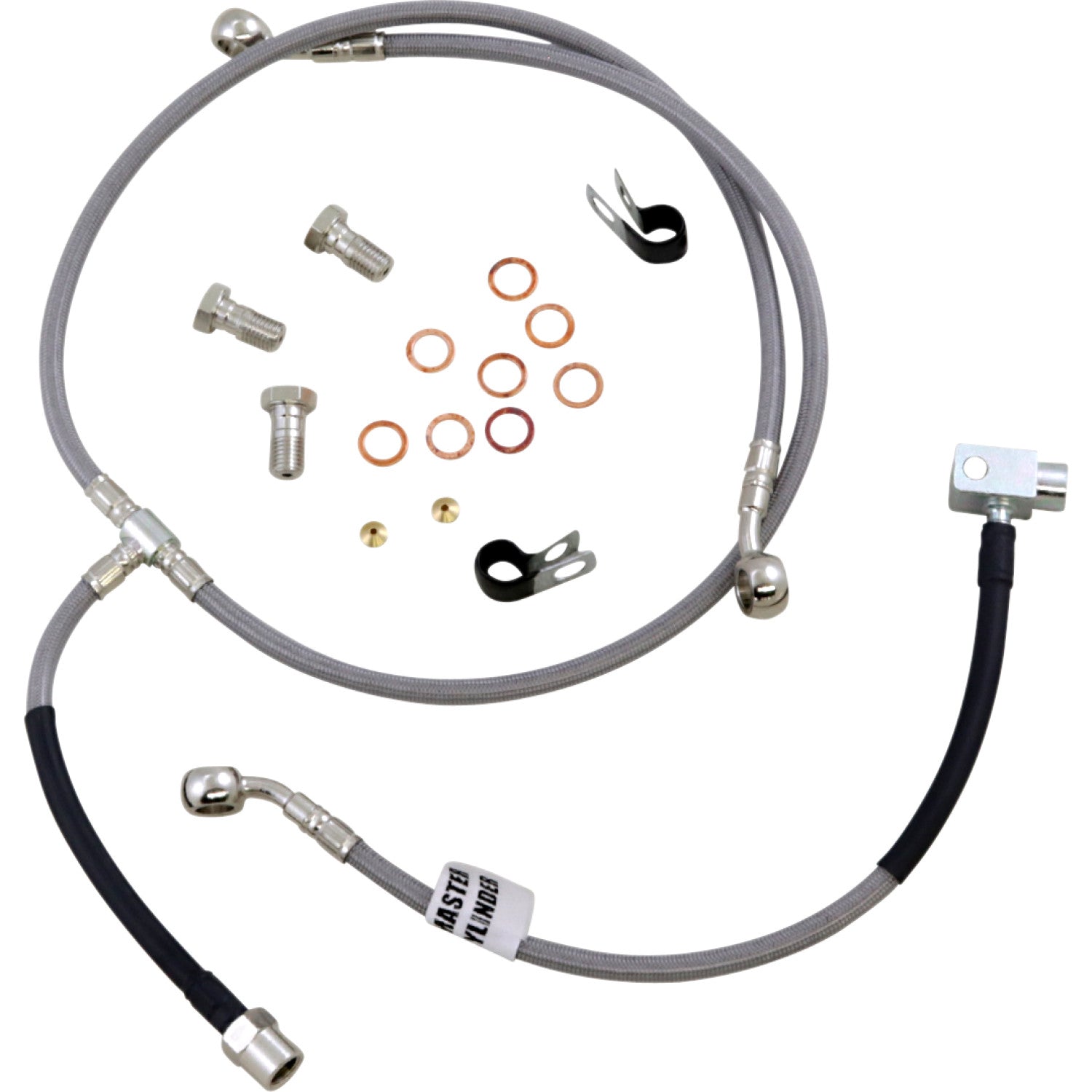 Galfer Brake Line - Stainless Steel FK003D785-4 | Brake Lines Hoses Stainless Steel