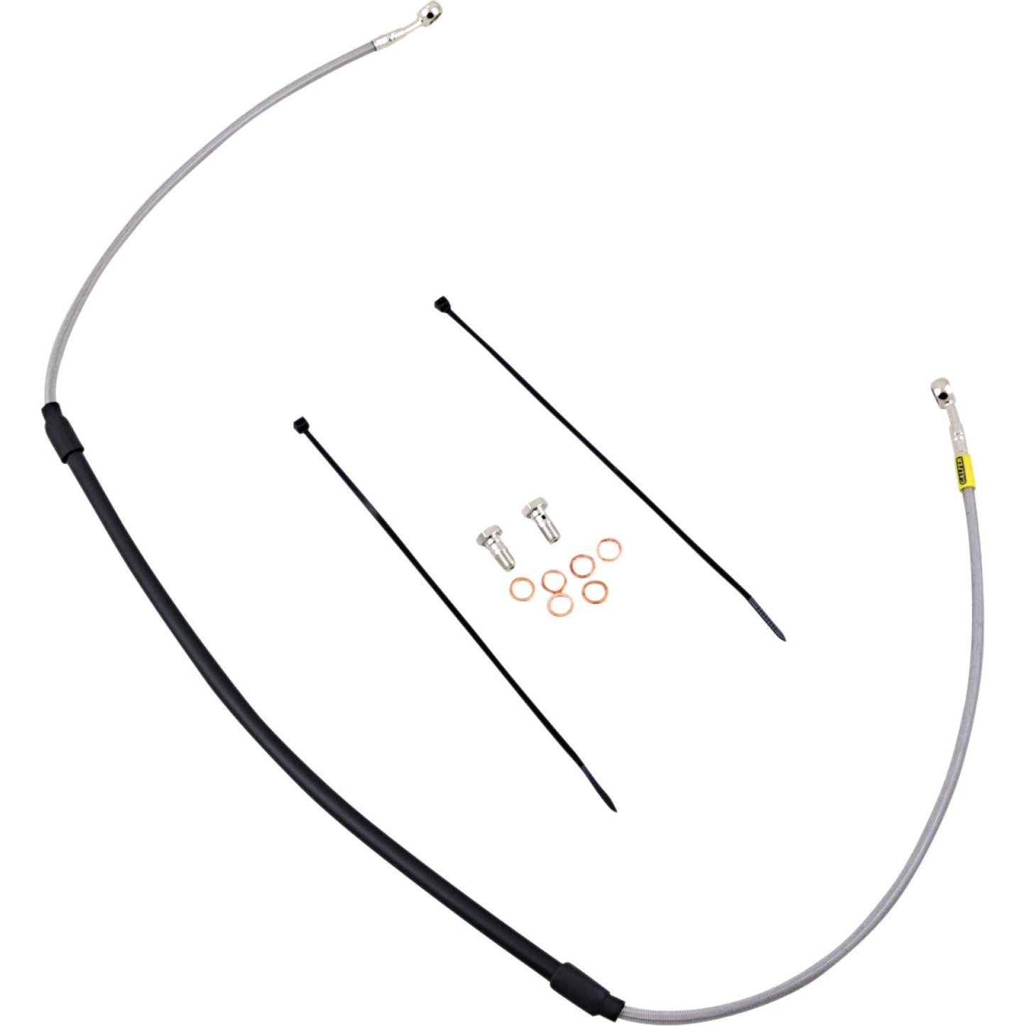 Galfer Brake Line Kit - Stainless Steel FK003D126CR | Brake Lines Hoses Stainless Steel