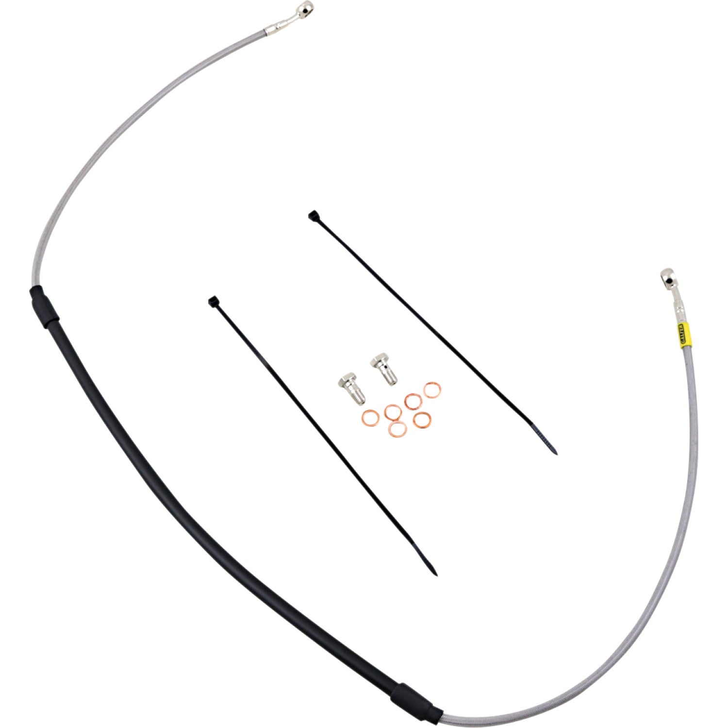 Galfer Brake Line Kit - Stainless Steel FK003D126CR | Brake Lines Hoses Stainless Steel