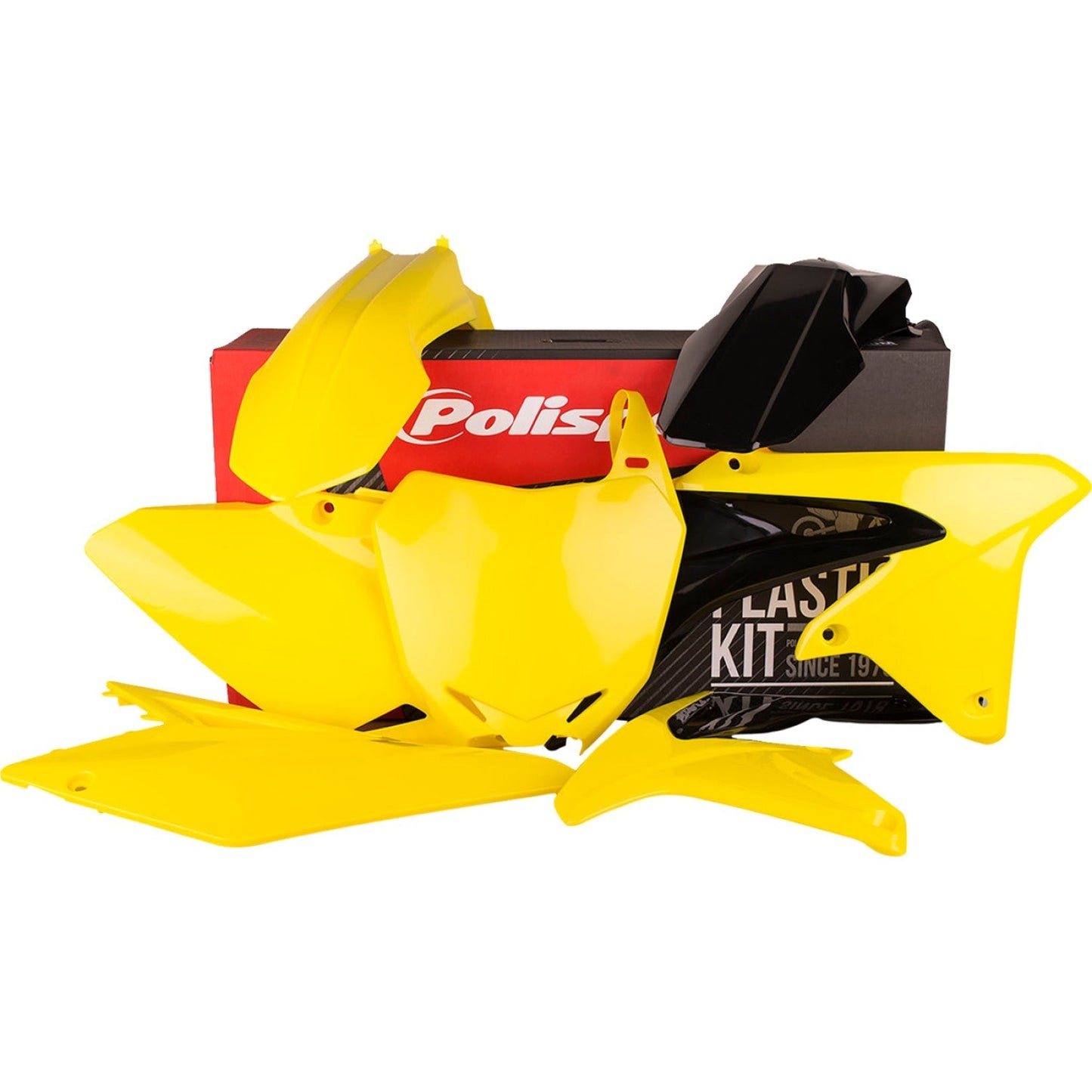 POLISPORT Body Kit - '14-'15 OEM Yellow/Black - RM-Z 450 90627 by Polisport