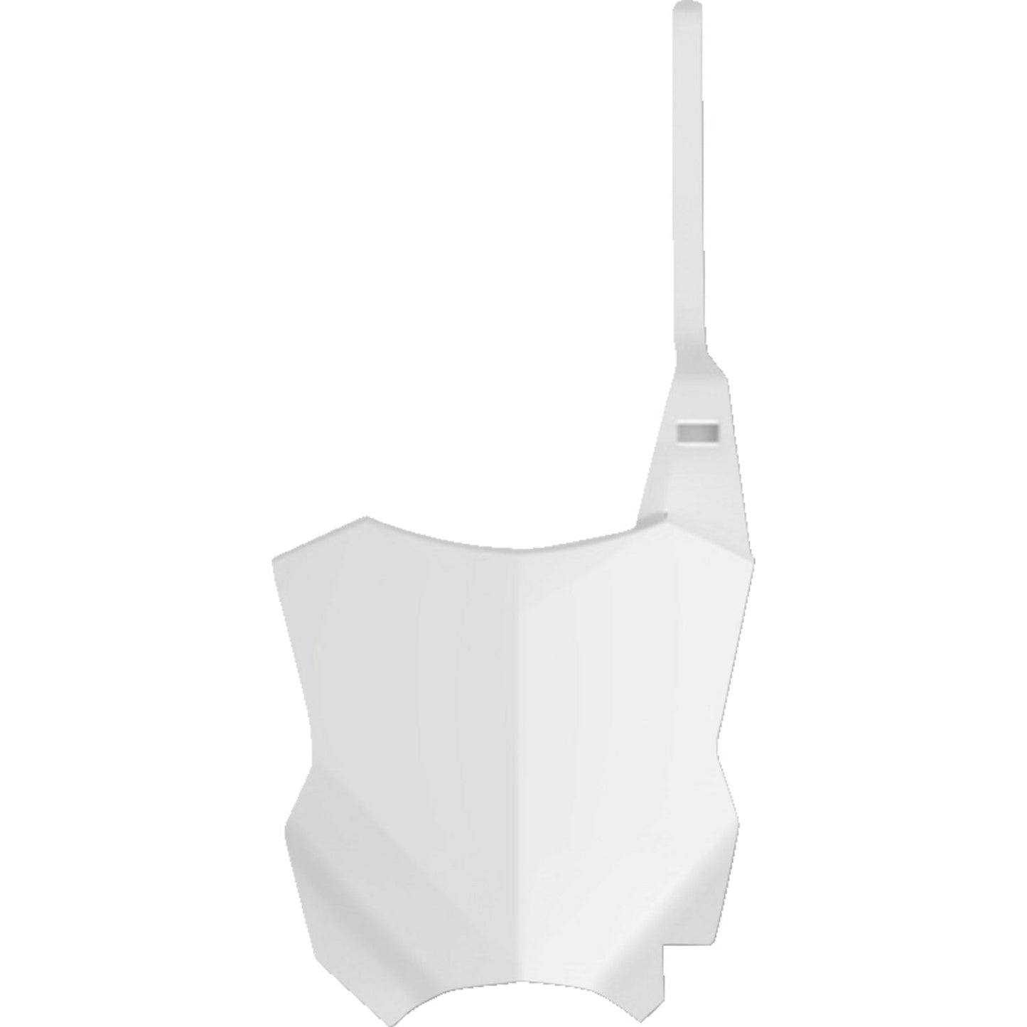 POLISPORT Number Plate - OEM White - KX 250F/450F 8665900002 by Polisport