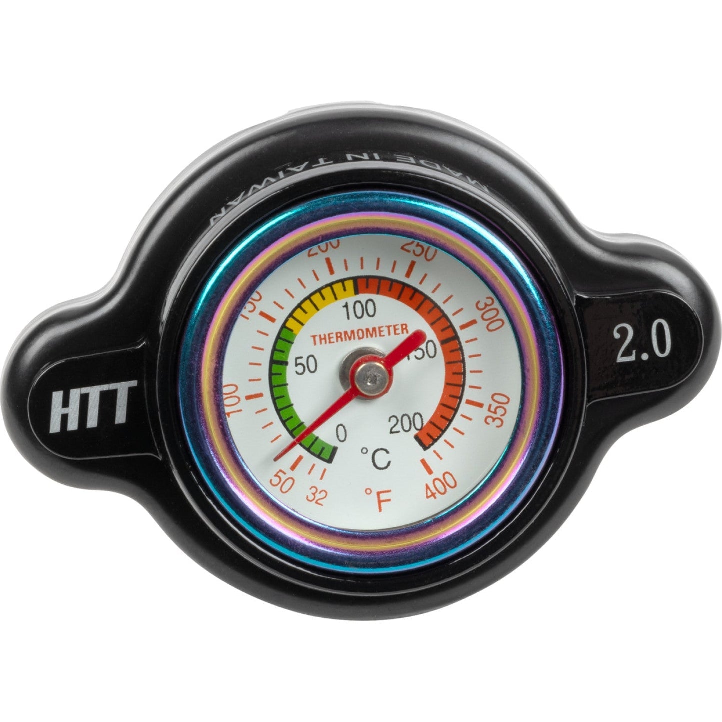 Moose Offroad Radiator Cap with Temperature Gauge - 2.0 Bar - Husqvarna/KTM I15-5201B | Radiator Caps