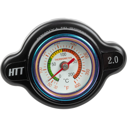 Moose Offroad Radiator Cap with Temperature Gauge - 2.0 Bar - Husqvarna/KTM I15-5201B | Radiator Caps