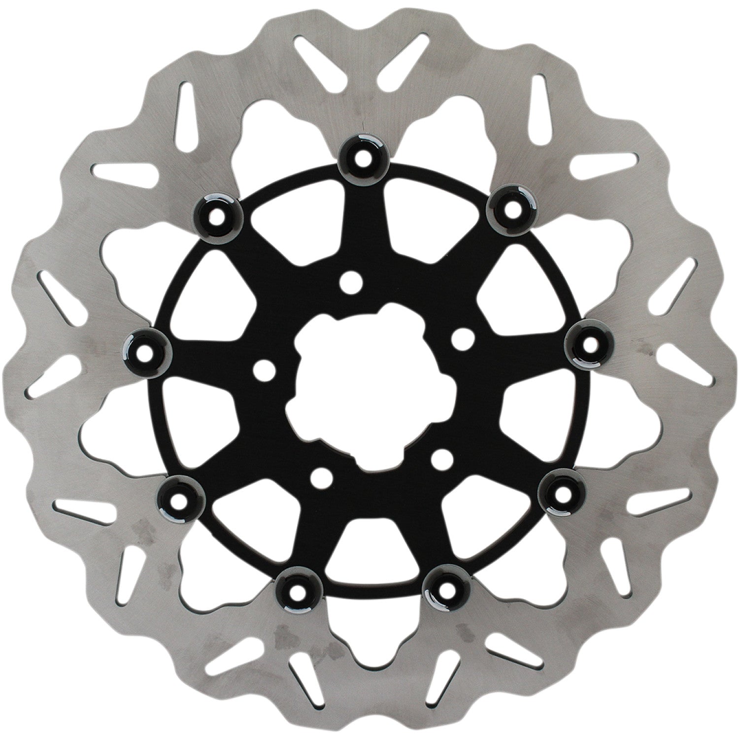 Galfer Wave? Brake Rotor - Black Carrier DF680CW-B | Brake Rotors   Street