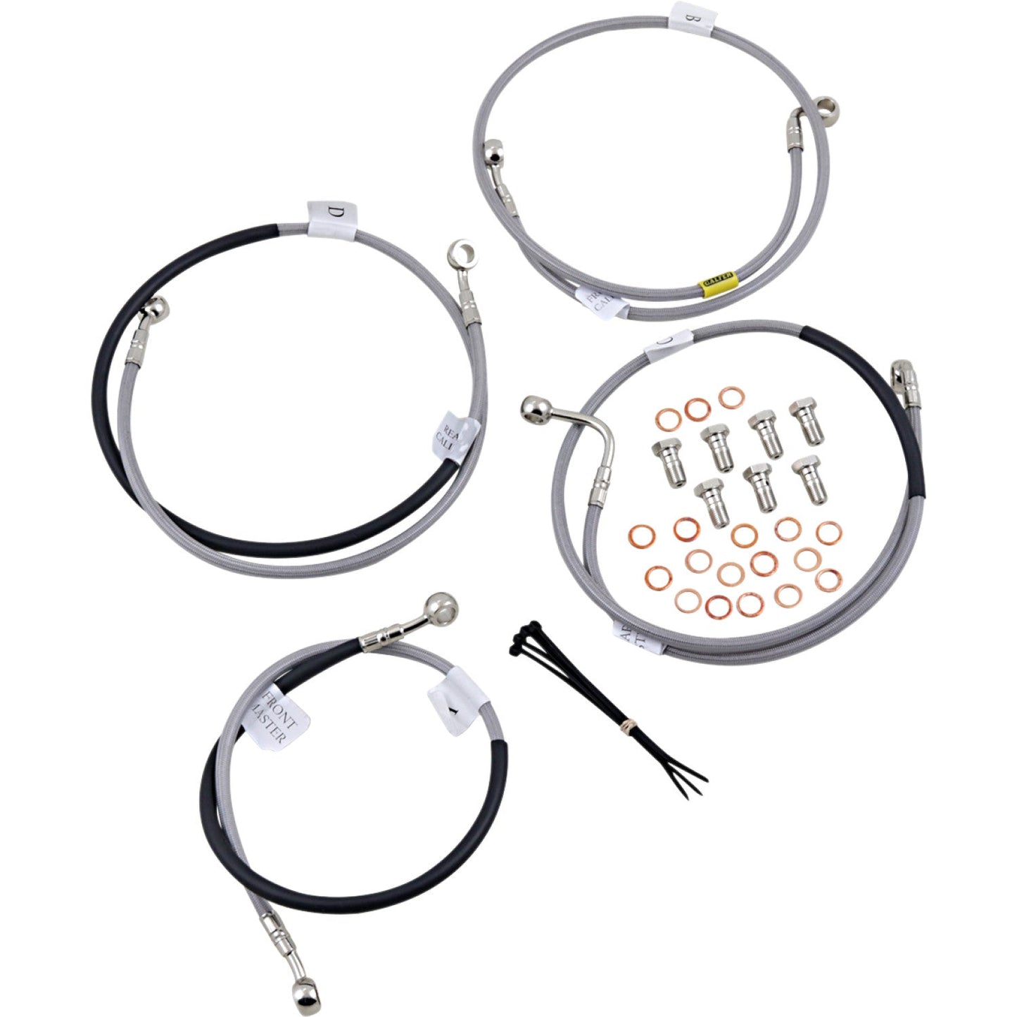 Galfer Brake Line - Stainless Steel FK003D871-4 | Brake Lines Hoses Stainless Steel