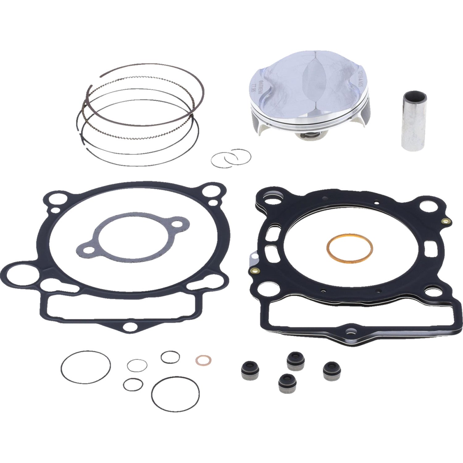 Athena Piston Kit with Gaskets - 77.95 mm - FC250 | 250SXF/XCF P5F0780063001A | Engine Rebuild Kits