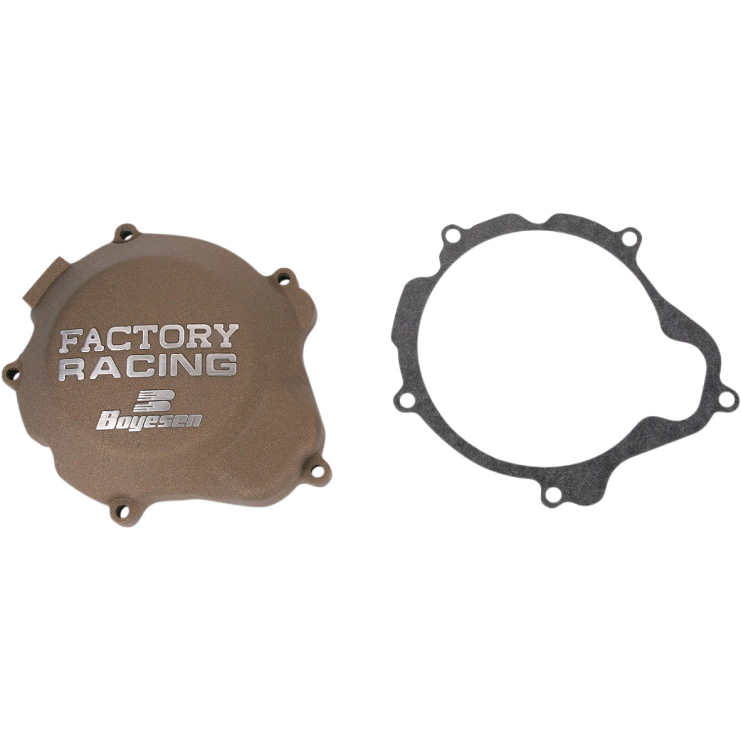 BOYESEN Ignition Cover - Magnesium - Kawasaki KX250 SC-12M