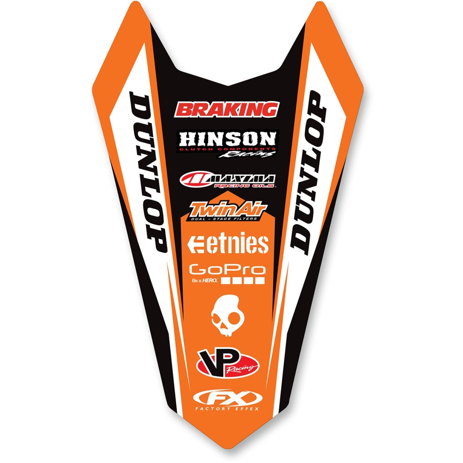 FACTORY EFFEX Rear Fender Graphic - KTM 17-32502