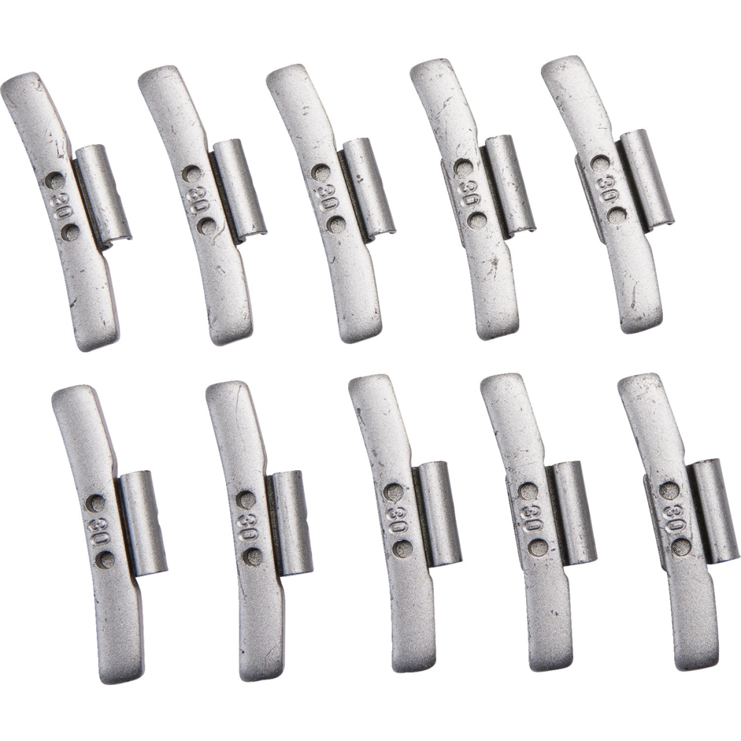 K&L Supply Wheel Weights - Crimp-On - 30 g - GSXR 32-4056 | Wheel Balancing Weights