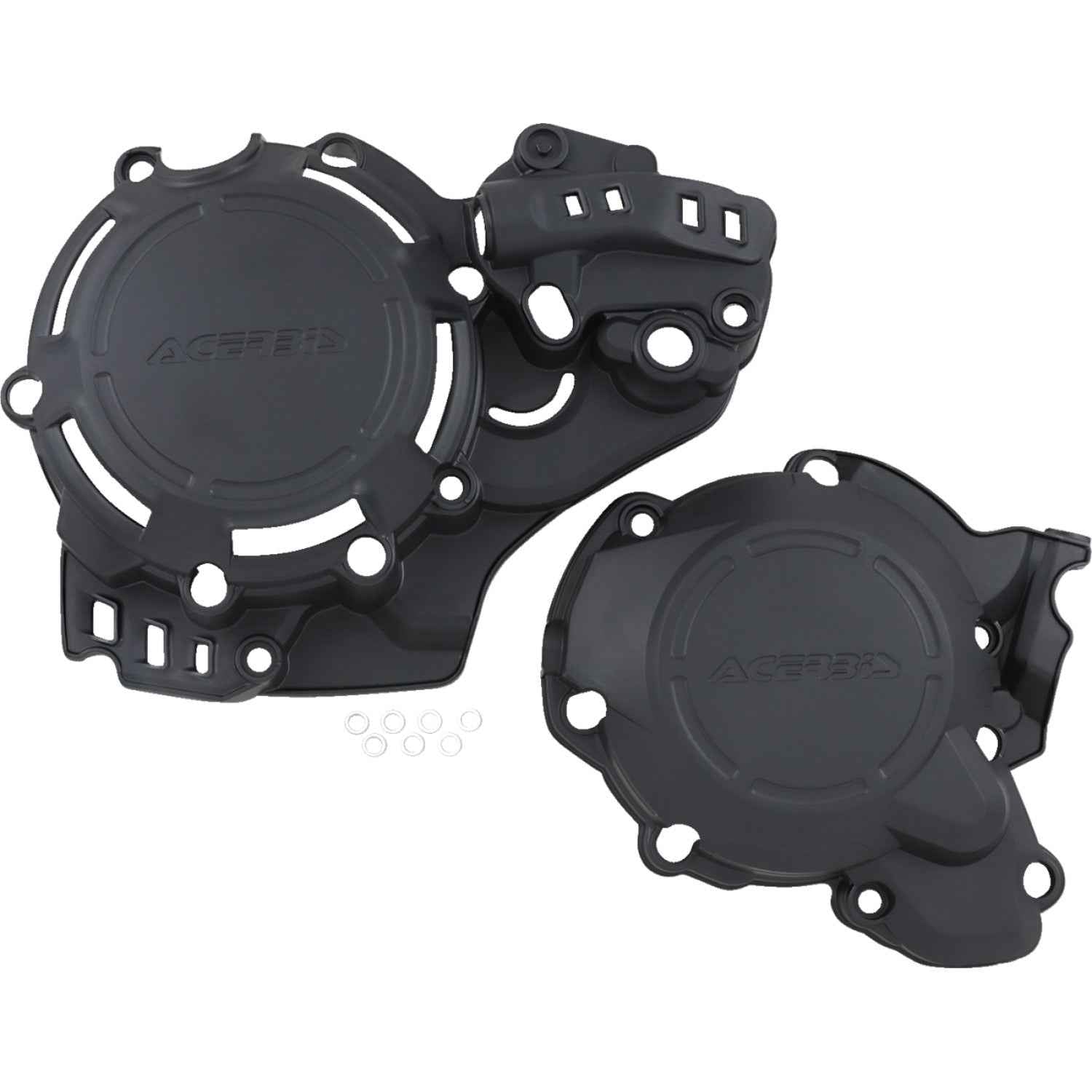 ACERBIS X-Power Cover Kit - Black - Gas Gas/Husqvarna/KTM 2645510001