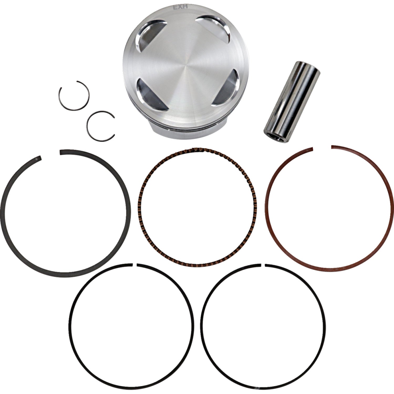 JE Pistons Piston Kit - 10.8:1 - Honda 247612 | JE Pistons | Piston & Ring Kits
