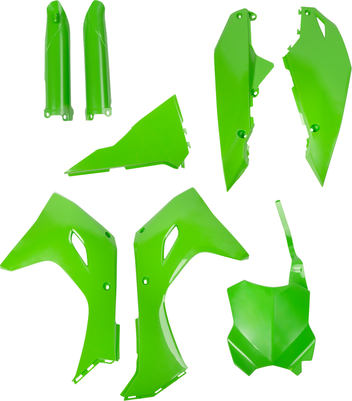 ACERBIS Full Replacement Body Kit - OEM '24 Green 2983570006