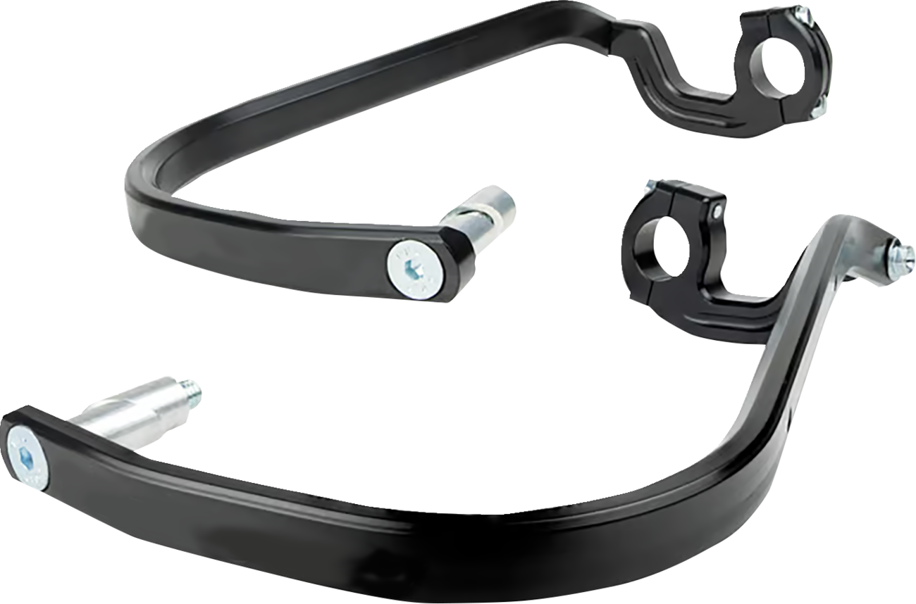 MOOSE OFFROAD Evo 2 Black Debris Deflectors with Tapered Clamp Set 50-5218B