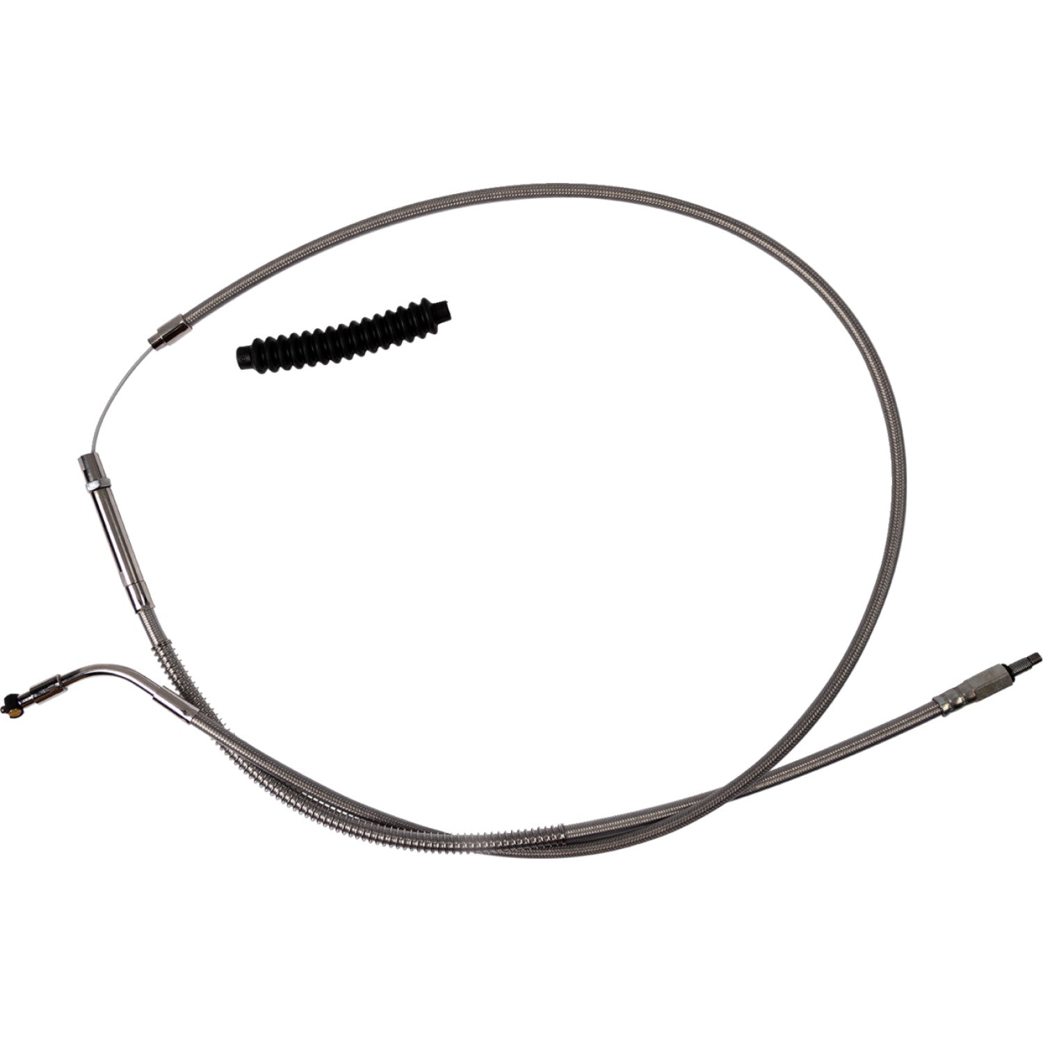 Barnett High-Efficiency Stainless Steel Clutch Cable for Harley-Davidson - +6" 102-30-10072-6 | Cables Clutch