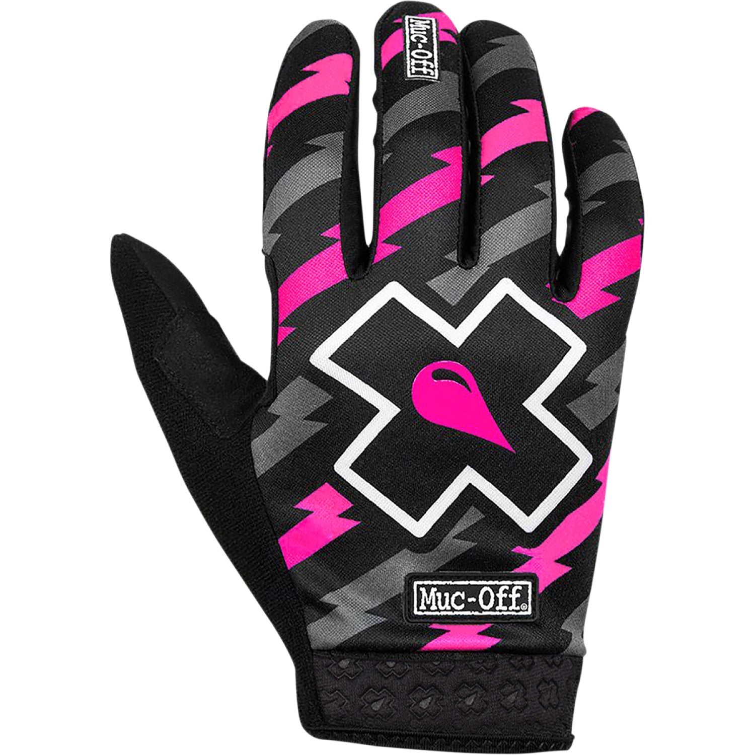 MUC-OFF USA MTB/MX Rider Gloves - Bolt - Medium 20104