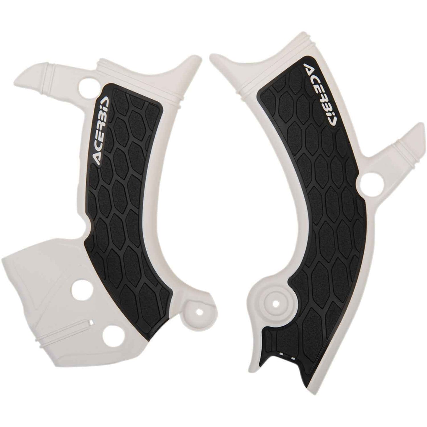 ACERBIS X-Grip Frame Guards - White/Black - Yamaha 2689411035