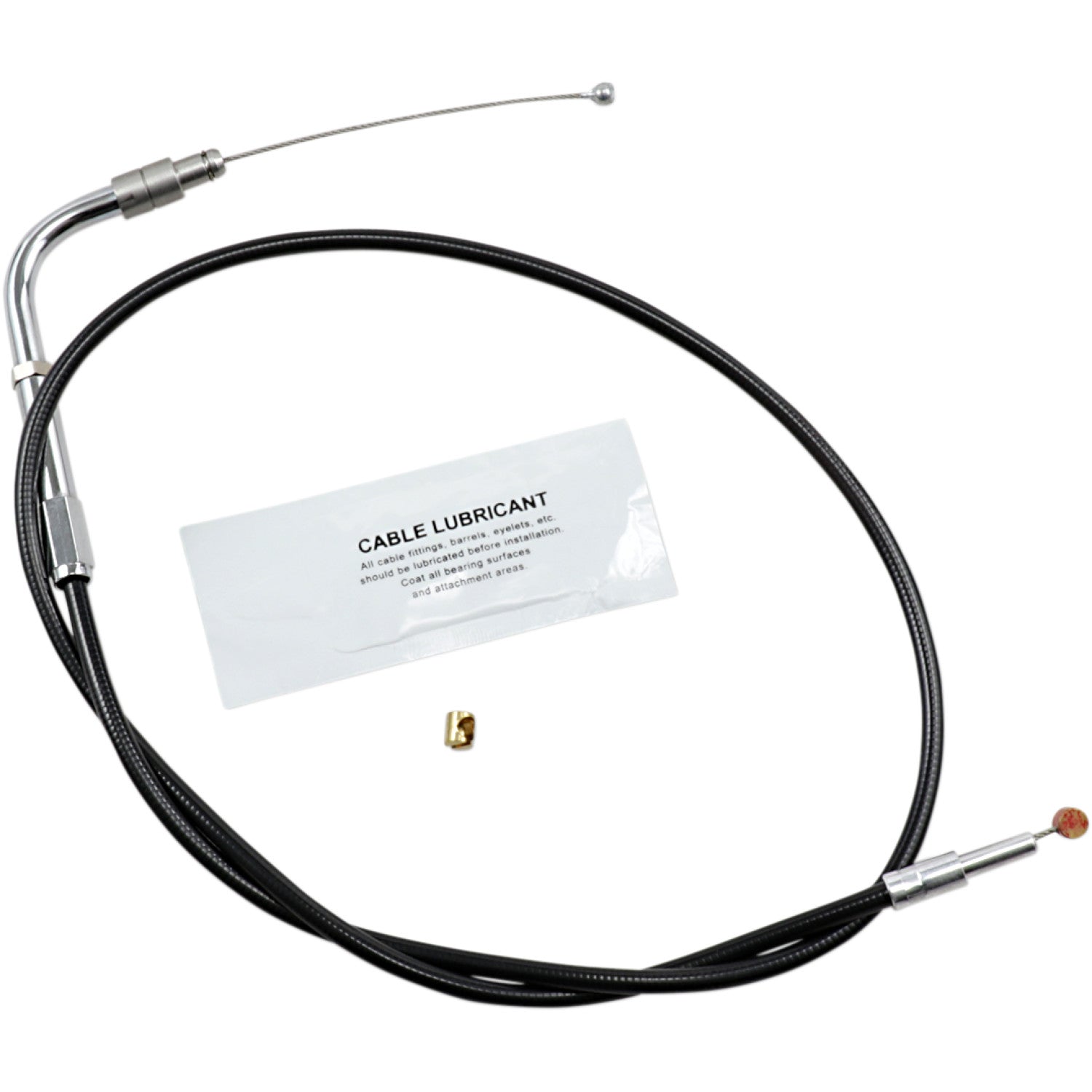 Barnett Black Vinyl Throttle Cable 101-30-30037 | Cables Throttle