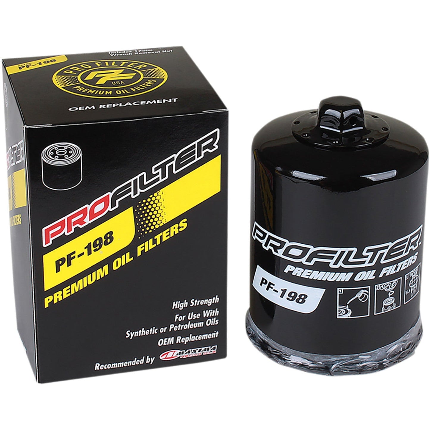 Pro Filter Replacement Oil Filter Pf-198 by Pro Filter