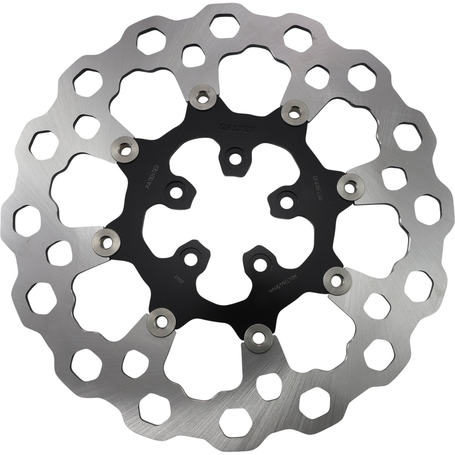 Galfer Oversize Front Rotor - Cubiq* - 12.5" DF835FLQS | Brake Rotors   Street
