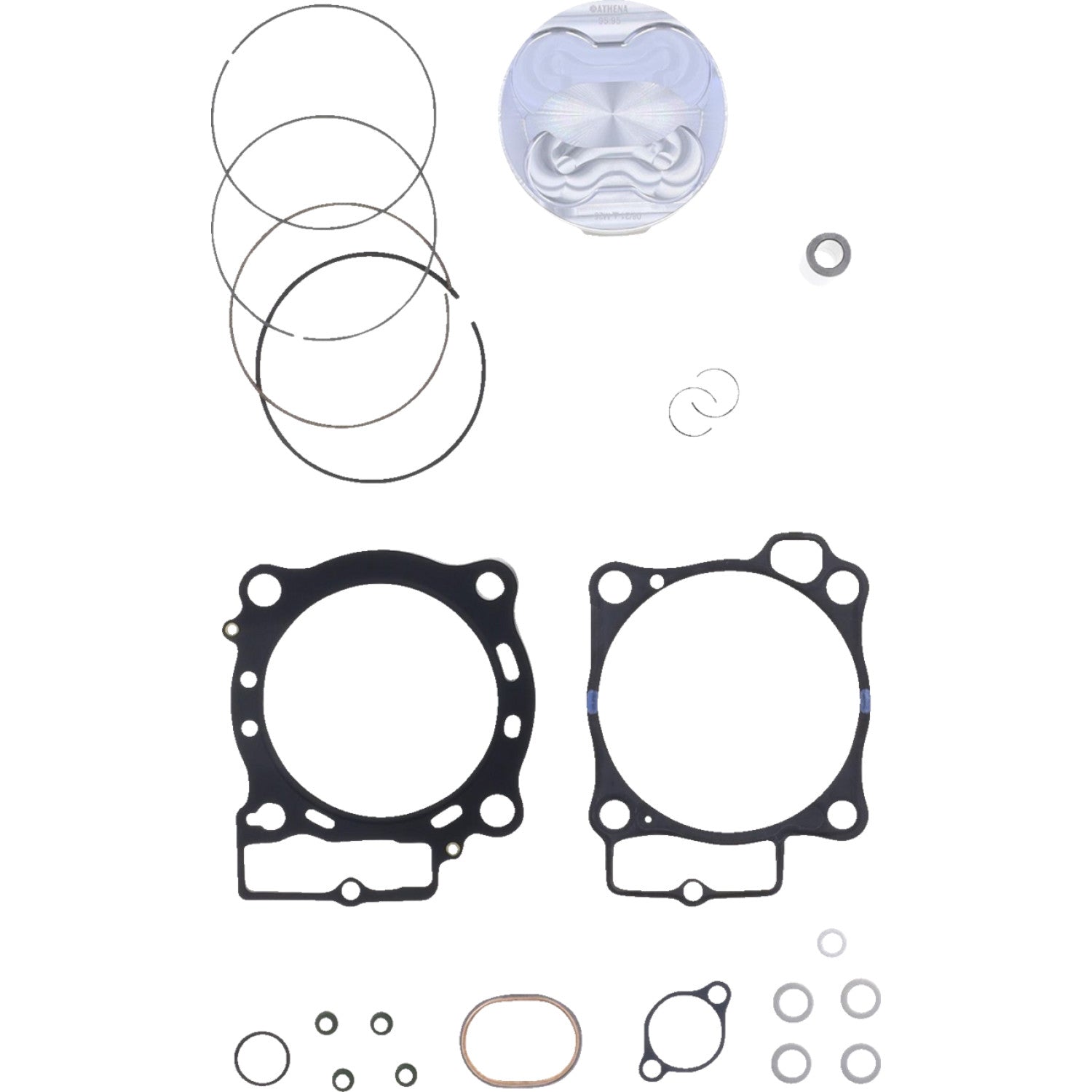 Athena Piston Kit with Gaskets - 95.96 mm - CRF450R P5F0960322006B | Engine Rebuild Kits