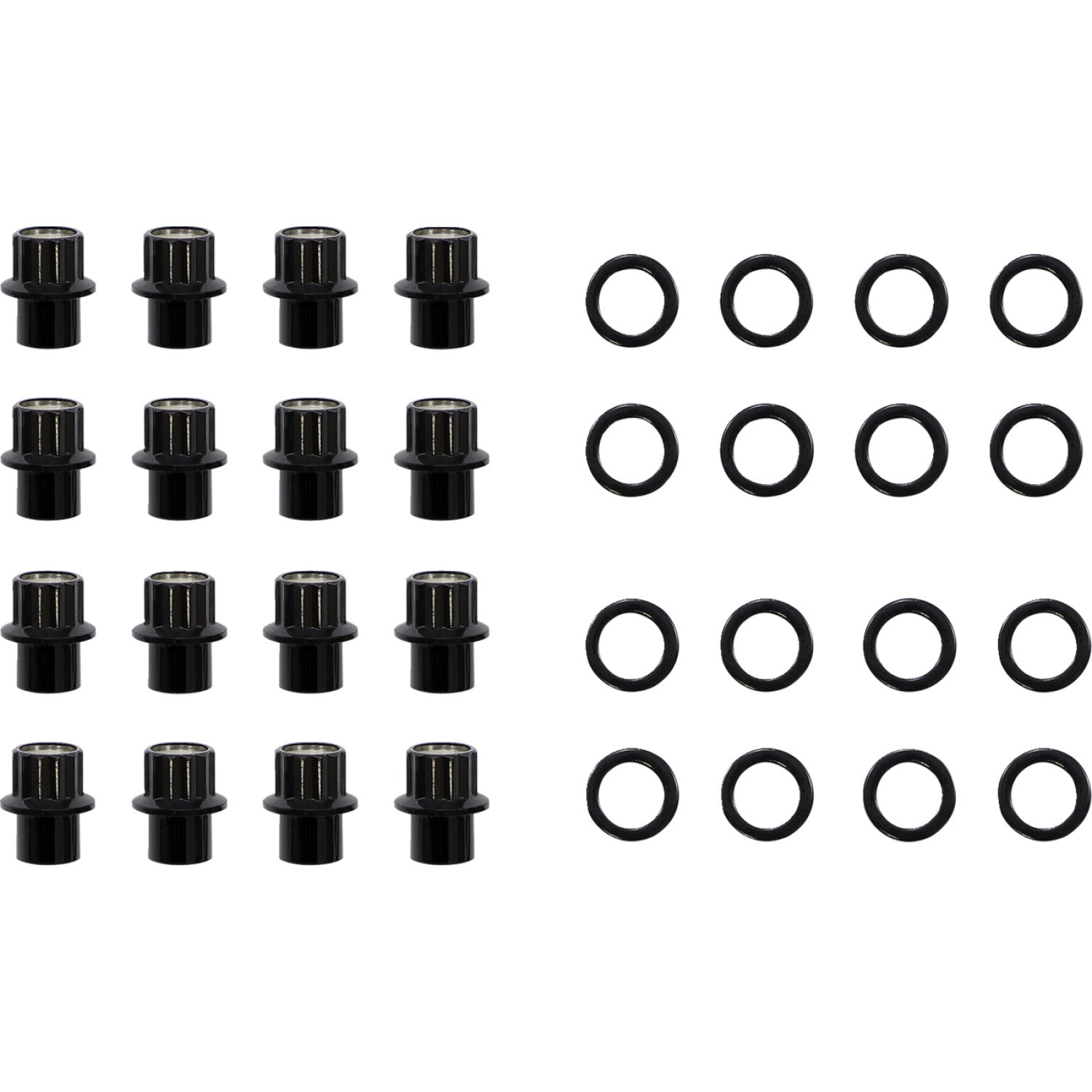 Moose Utility Lug Nut - Carbon Fiber Wheel - Steel - 12 mm x 1.50" LNBOET1215ASTKT | Wheel Lug Nuts & Parts