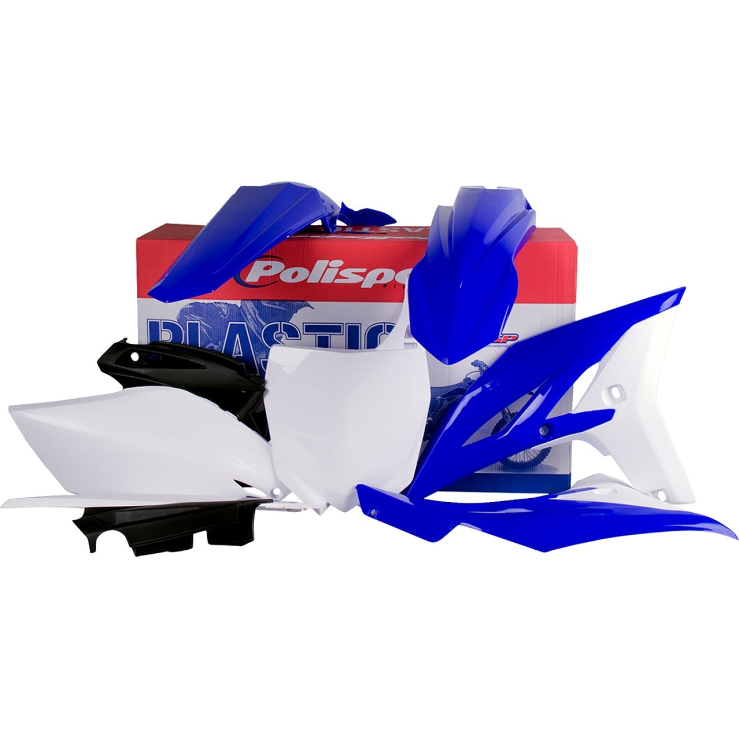 POLISPORT Complete Body Kit - '11 - '12 OEM Blue/White/Black - YZ 250F 90272 by Polisport