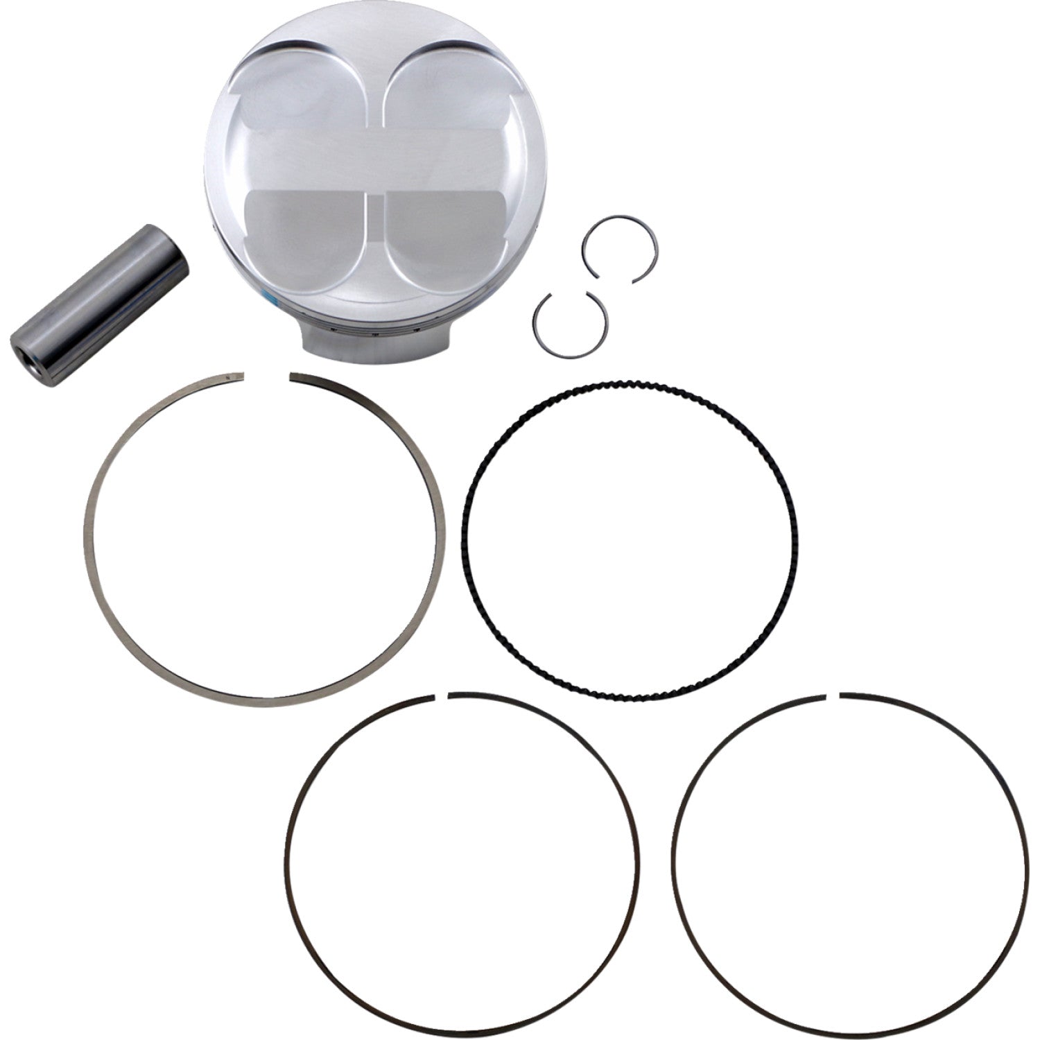 JE Pistons Piston Kit - 13.5:1 - Honda 274756 | JE Pistons | Piston & Ring Kits
