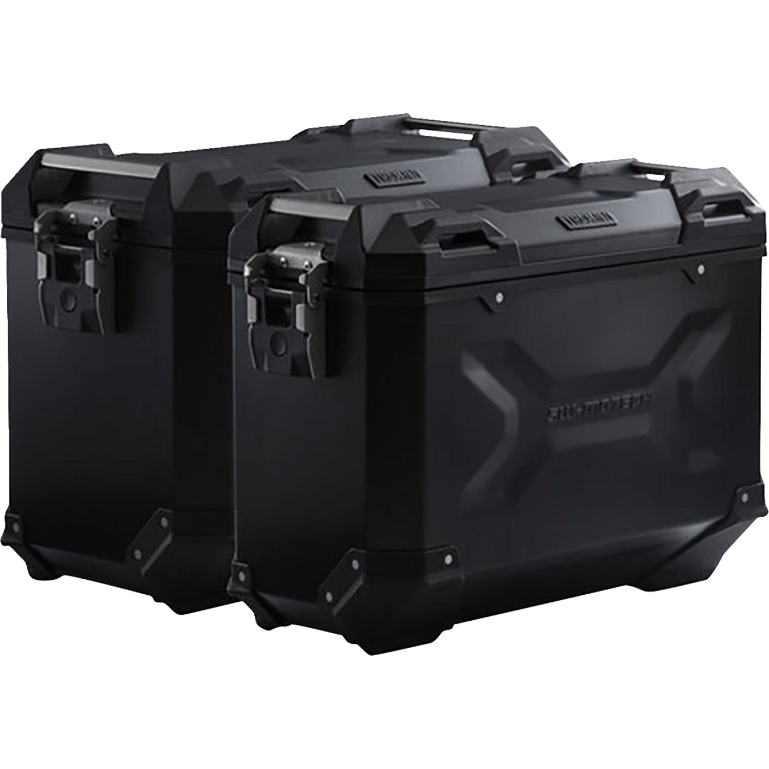 SW-Motech TRAX ADV Aluminum Case System - Black - BMW F 650/700/800 GS '08-'18 KFT.07.559.70001/B | Luggage Group
