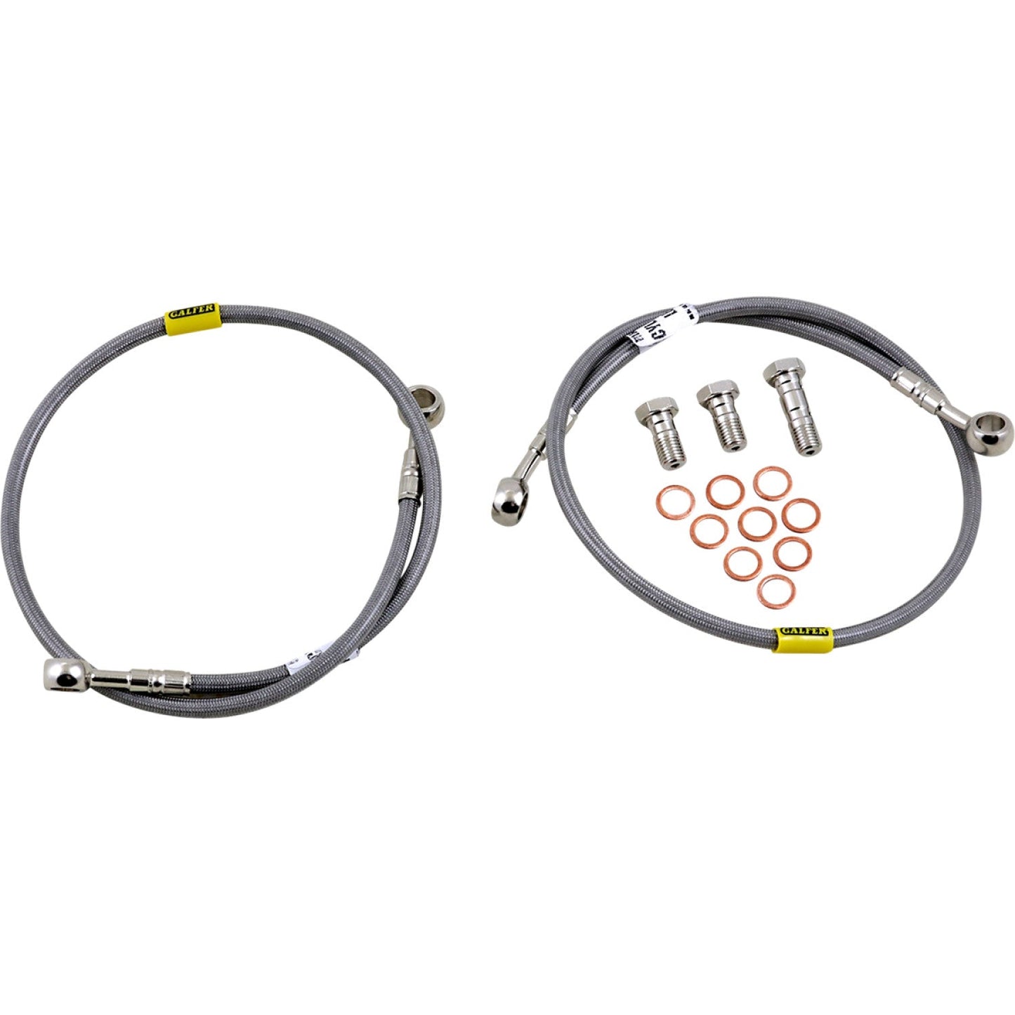 Galfer Brake Line - Stainless Steel FK003D443-2 | Brake Lines Hoses Stainless Steel