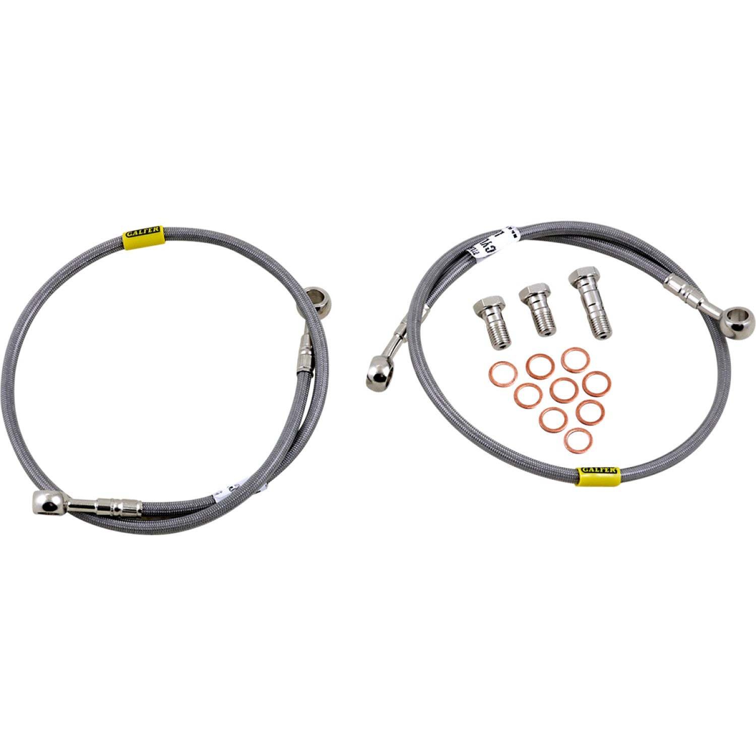 Galfer Brake Line - Stainless Steel FK003D443-2 | Brake Lines Hoses Stainless Steel