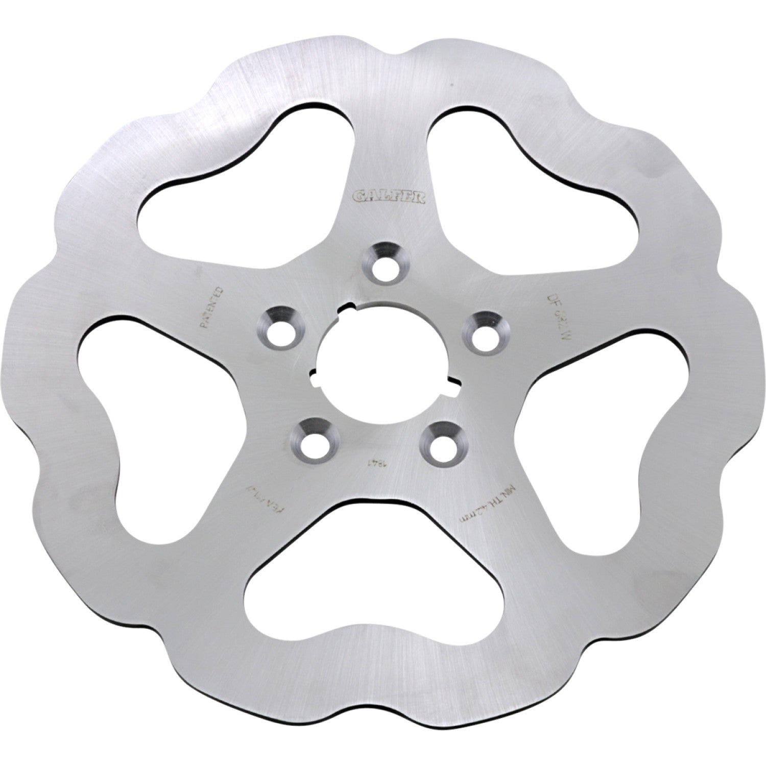Galfer Wave? Brake Rotor - Rear - Solid Mount DF682W | Brake Rotors   Street