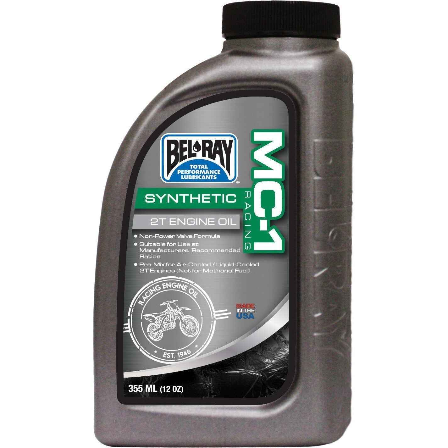 MC-1 FULL SYNTHETIC 2T ENGINE OIL 12.8OZ