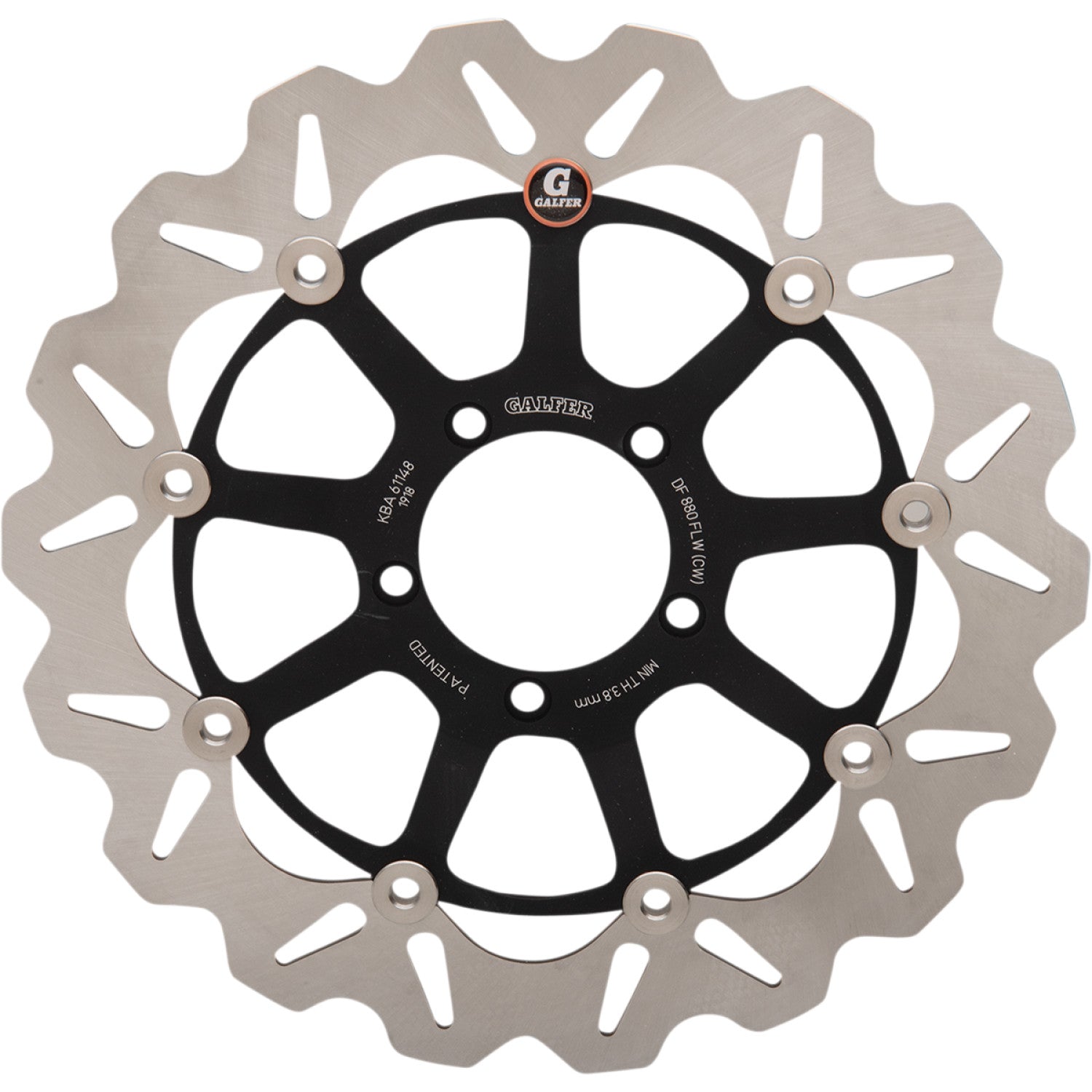 Galfer Front Rotor DF880CW | Brake Rotors   Street