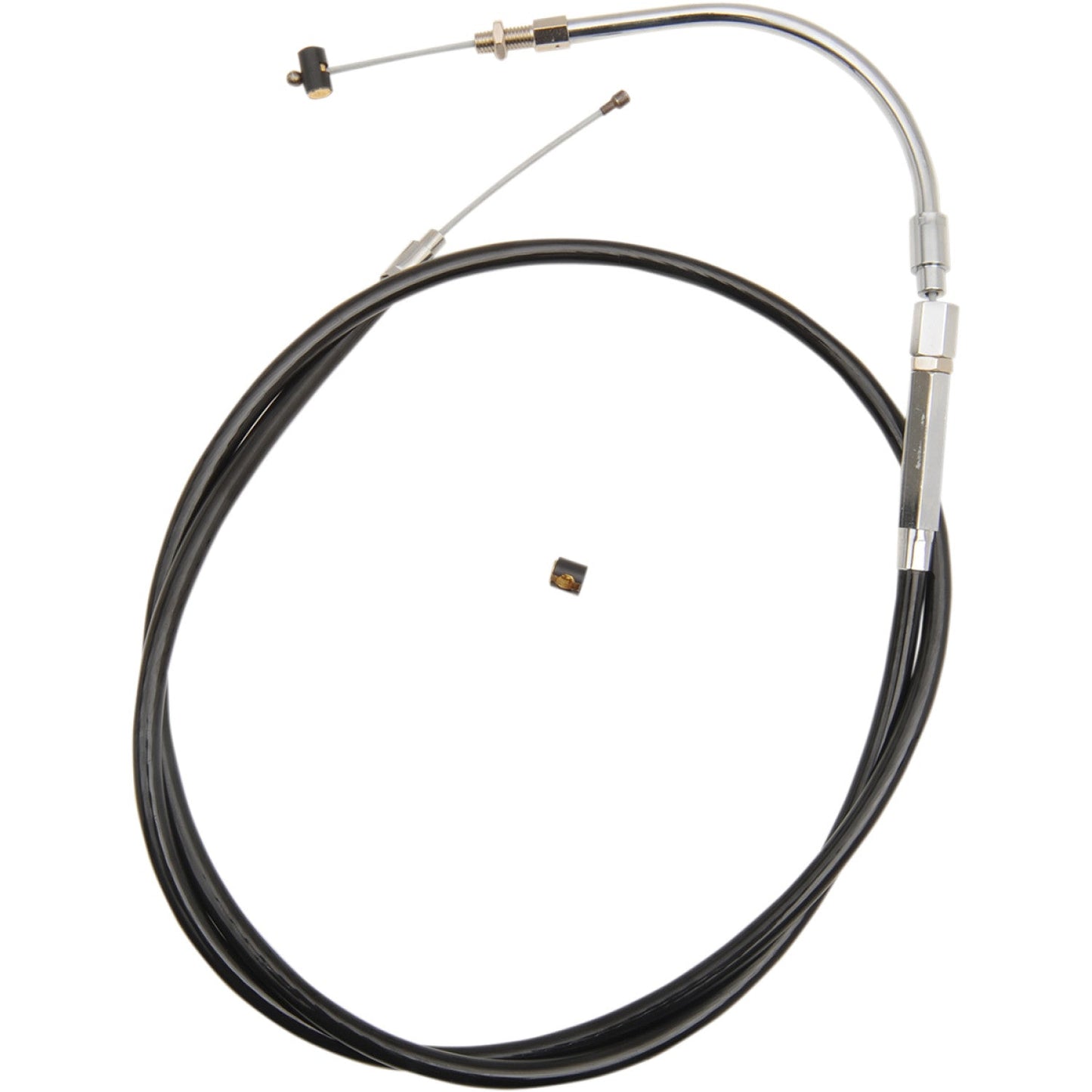 Barnett Black Vinyl Clutch Cable - +6" - Victory 101-85-10008-06 | Cables Clutch