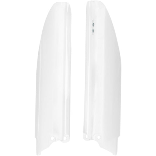 ACERBIS Fork Covers - Lower - White 2686520002