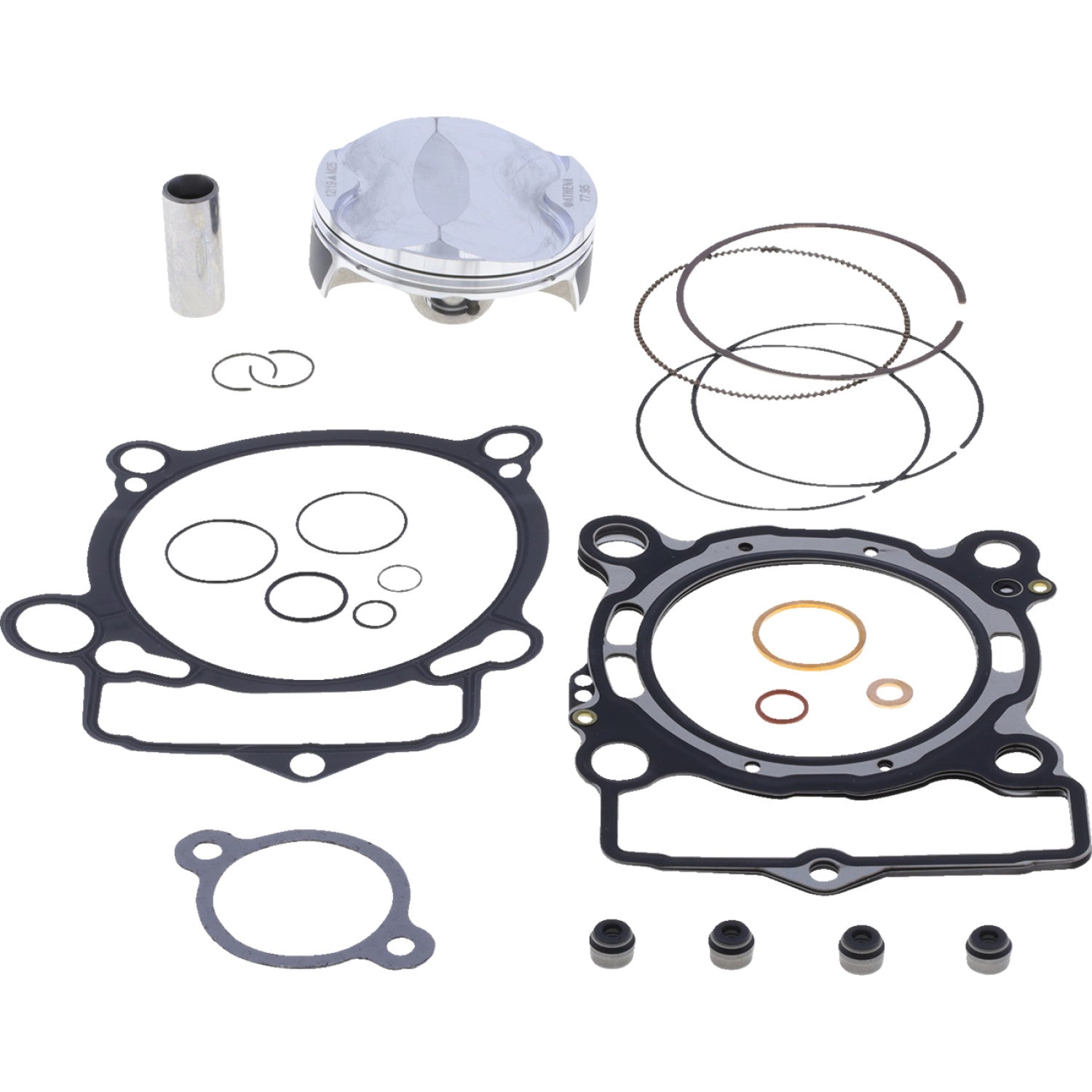 Athena Piston Kit with Gaskets - 77.96 mm - EC250F | FE250 | 250EXCF P5F0780093001B | Engine Rebuild Kits