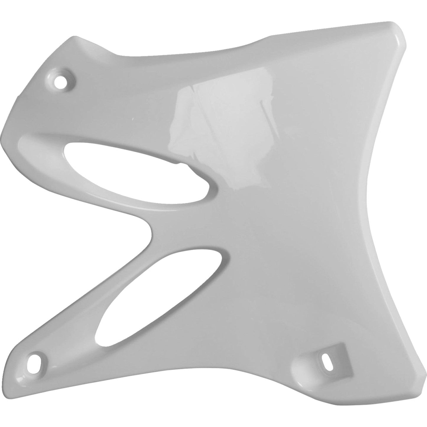 POLISPORT Radiator Cover - White - YZ 125/250 8426000001 by Polisport