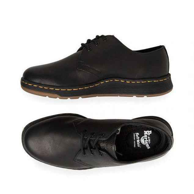 DR MARTENS | CAVENDISH 3-EYE SHOE BLACK